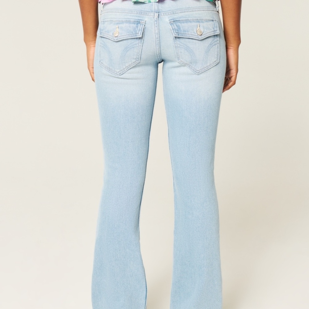 Hollister Vintage Light Blue Flare Jeans